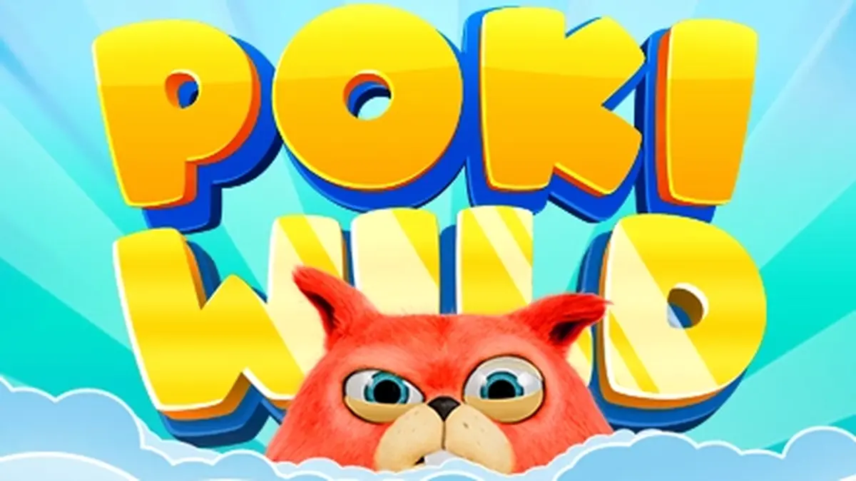 Tampilan visual permainan slot Poki Wild dengan desain yang ceria